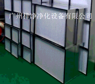 镀锌框纸隔板高效过滤器图片