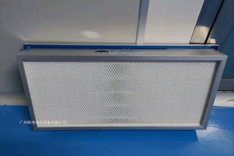 液槽高效过滤器与普通高效过滤器的性能对比